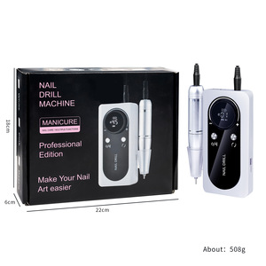 Nouvelle arrivée - <span class=keywords><strong>Machine</strong></span> à <span class=keywords><strong>ongles</strong></span> électrique portable rechargeable 45000 tr/min - Polisseuse à <span class=keywords><strong>ongles</strong></span> professionnelle - Éliminateur de vernis à <span class=keywords><strong>ongles</strong></span> <span class=keywords><strong>pour</strong></span> le nail art en gel - Product Image 6