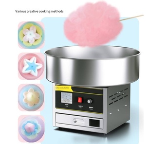 <span class=keywords><strong>Machine</strong></span> à <span class=keywords><strong>Barbe</strong></span> à <span class=keywords><strong>Papa</strong></span> Commerciale Automatique à Gaz pour Sucre et Fleurs - Product Image 2