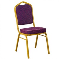 Chaises de banquet empilables en métal à cadre en fer pour restaurants, mariages, hôtels et événements commerciaux – Vente en gros à prix réduit