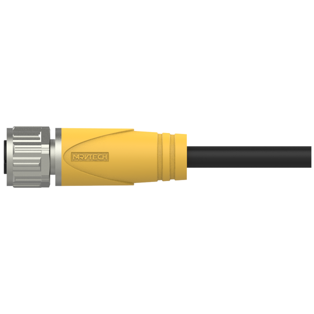 industrial m12 waterproof plastic metal circular connector electrical connectors with screw termination