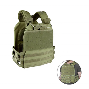 Gilet tattico per palestra con Logo personalizzato regolabile in peso ponderato - Product Image 1