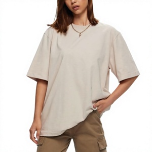 Nouvel Arrivage T-shirt Décontracté Femme Grande Taille Col Rond Manches Courtes en Coton Pur Respirant Écologique avec Logo Vente en Gros pour l'Été - Product Image 5