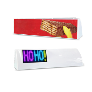 Écran LED de voiture de taxi, éclairage de plafond, affichage publicitaire couleur, écran électronique LED intelligent, éclairage vidéo de plafond LED - Product Image 1