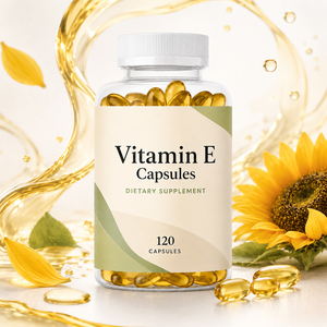 Complément alimentaire en gélules molles de vitamine E pour adultes, marque privée, pour la santé immunitaire et cutanée, soutien antioxydant, certifié GMP (ne convient pas aux nouveau-nés) - Product Image 3