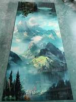 Panneau mural en PVC de luxe 3D moderne, échantillon, panneau mural en marbre, feuille de PVC, décoration intérieure de cuisine