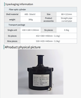 Bobine de fibre optique portable Guangbo 2KM pré-remplie G657A2, fibre nue insensible aux plis avec connecteur FC pour UAV/FPV extérieur