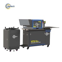 Machine de cintrage automatique de lettres en acier inoxydable CNC HT6, moteur haute précision, alimentation par rouleaux, logiciel de gestion, haute efficacité