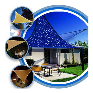 Auvent de jardin personnalisé pour patio extérieur <span class=keywords><strong>Voile</strong></span> pare-soleil romantique et magnifique en PEHD pour lumières <span class=keywords><strong>LED</strong></span> - Product Image 3