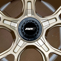 Jantes forgées Roc Custom 5x130 concaves légères à blocage central de 20 pouces pour Porsche 718 GT4 RS