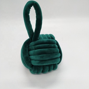 Soft Plush Fabric Rope Doorstop ~ Natural Heavy Rope <strong>Knot</strong> <strong>Door</strong> <strong>Stop</strong> - Product Image 3