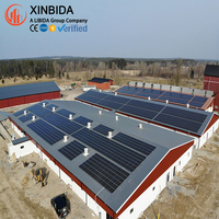 Entrepôt préfabriqué à grande portée avec structures en acier, cadre rigide Q355B et certifié CWB pour la distribution régionale