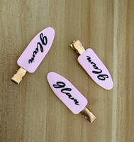 Barrettes à cheveux sans pli, barrettes à cheveux pour boucles, barrettes à cheveux sans pli pour l'application de maquillage, logo et emballage personnalisés