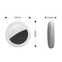 Nouveau localisateur GPS intelligent 2025, étanche IP67, collier pour animaux de compagnie certifié MFi, dispositif de localisation sans fil, mini-traceur de clés