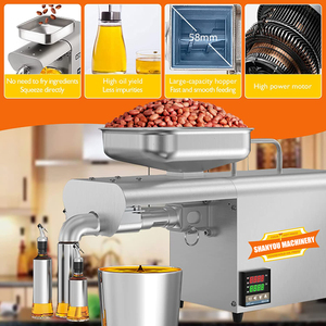 Shanyou Stainless Steel Factory 800w Cold Hot Palm <b>Oil</b> Processing Olive Extraction <b>Machine</b> Olive <b>Oil</b> Extraction <b>Machine</b> - Product Image 3