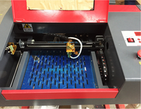 Graveur Laser Portable 40W 50W 300*200 3020 et Imprimante de Gravure Laser CO2 CNC de Bureau pour Bois, Métal et Non-Métal