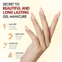 FZANEST High Glitter Solid Gel Nail Kits complets DIY Led Top Coatnail Polish Remover Esmaltes Semipermanentes Vernis Ongles