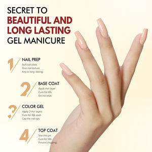 FZANEST Kits completos <span class=keywords><strong>de</strong></span> uñas <span class=keywords><strong>de</strong></span> Gel sólido <span class=keywords><strong>de</strong></span> alto brillo DIY Led Top Coatnail Polish Remover Esmaltes Semipermanentes Vernis Ongles - Product Image 6