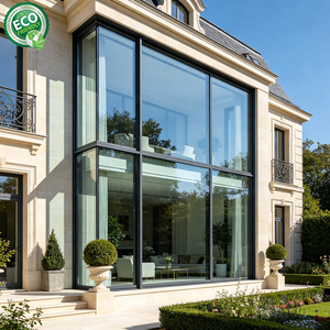 Custom Aluminum Picture <b>Windows</b> Big View Panoramic Double Tempered Glass <b>Window</b> Floor To Ceiling Glass For Villa - Product Image 4