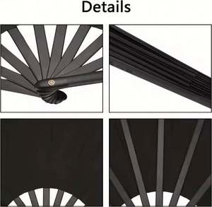 Abanicos de Mano con Logotipo Grabado al por Mayor, Bolsas de Regalo para Bodas, Recuerdos de Fiesta, Regalos Promocionales para Bodas, Abanicos de Mano de Plástico - Product Image 4