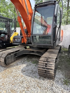 Excavatrice d'occasion de haute qualité Hitachi ZX120 12 tonnes, pelle hydraulique sur chenilles d'occasion ZX210 ZX200-3G ZX350-3G, haute qualité - Product Image 6