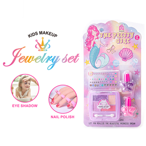 Kit de studio de manucure - Ensemble de maquillage interactif avec outils lavables et lumineux, jouet éducatif DIY, cadeau pour enfants de 5 à 12 <span class=keywords><strong>ans</strong></span> - Product Image 1