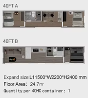 Casa Contenedor Prefabricada Móvil y Elegante Tipo Cabaña Apple para Exteriores, Ideal para Hoteles, Oficinas y Áreas de Ocio