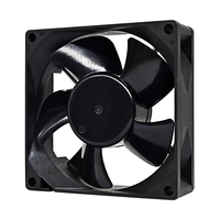 Ventilateur de refroidissement pour armoire électrique 8025 DC, 80x80x25mm, haut débit d'air, ventilateur sans balais PWM