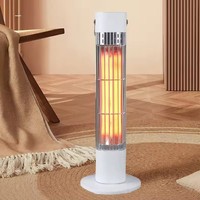 Vente en gros de radiateurs électriques portables à infrarouge à économie d'énergie, avec régulateur de chaleur automatique, pour la chambre à coucher et le salon