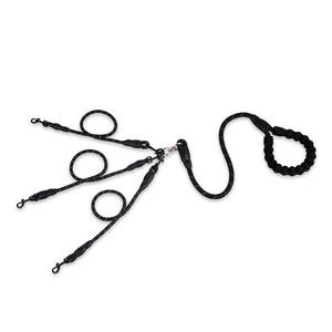 مقود كلب من النايلون عاكس مزدوج ثلاثي رؤوس متعددة - Product Image 2