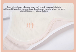 Sujetador <span class=keywords><strong>de</strong></span> algodón sólido para <span class=keywords><strong>mujer</strong></span>, transpirable, antiflacidez, correas ajustadas, diseño <span class=keywords><strong>de</strong></span> pecho pequeño, letras <span class=keywords><strong>de</strong></span> contraste <span class=keywords><strong>de</strong></span> Color, <span class=keywords><strong>ropa</strong></span> <span class=keywords><strong>interior</strong></span> cómoda - Product Image 4