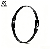 XLAN 2026 Nouvelle bague de yoga et de Pilates monobloc en silicone antidérapante de haute qualité, entraîneur de cuisses et de jambes pour l'exercice quotidien
