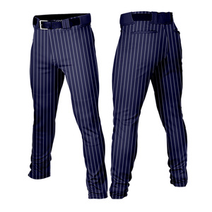 Pantalones de Béisbol a Rayas para Hombre y Jóvenes, Uniformes de Entrenamiento, Pantalones Deportivos Transpirables, Pantalones Cortos, Logotipo Personalizado, Nombre del Equipo - Product Image 1