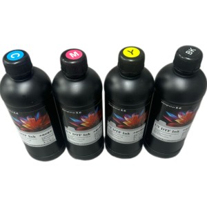 Uv cho dtf in kỹ thuật số cho mực <span class=keywords><strong>EPS</strong></span> 500ml 1000ml có thể chữa được sắc tố tương thích dx5 DX7 xp600 4720 L1800 máy in chuyển phim - Product Image 2