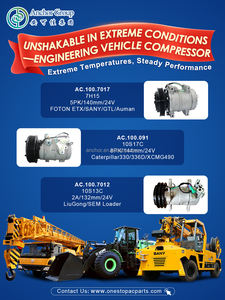 Compresor de Aire Acondicionado para Automóvil ACTECmax AC.100.4518 OE SE501819 AT172975 10PA17C 140MM 8PK 24V para <span class=keywords><strong>JOHN</strong></span> <span class=keywords><strong>DEERE</strong></span> - Product Image 4