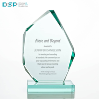 DSP Vietnam factory Clear Acrylic Award pour la gravure de trophées vierges Médailles et plaques