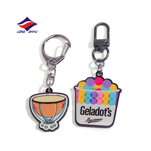 Longzhiyu, 20 Años de Experiencia, Llaveros Personalizados con Logotipo en Esmalte Dorado, Llaveros Kawaii, Lindos Llaveros de Anime, Fabricante de Llaveros para Bolsos - Product Image 2