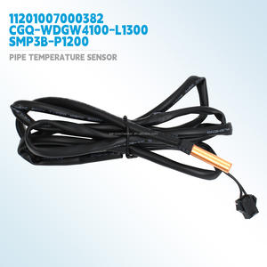 Ensemble de capteur de température de tuyau, thermistance 11201007000382 CGQ-WDGW4100-L1300-SMP3B-P1200 pour unité intérieure Midea VRF, pièces de CVC - Product Image 1