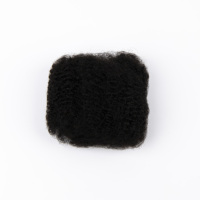 Cheveux humains afro crépus en vrac pour tressage 4C, non traités, qualité Remy vierge 9A-12A, 8 pouces de longueur, toutes couleurs, teintables, 30g