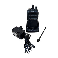 Radio bidirectionnelle IC-F4003, talkie-walkie, 16 canaux, UHF analogique, radio portable, IP54, pour les entreprises