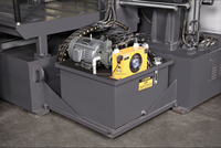 Nouvelle Scie à ruban automatique pour tuyaux métalliques avec composant moteur central de scierie à découpe de ruban