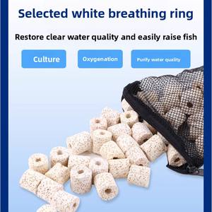 Matériau de filtration d'aquarium en zéolite malachite blanche moderne Anneau respiratoire pour aquarium-Filtre <span class=keywords><strong>bio</strong></span>-chimique Anneau de technologie en céramique - Product Image 5