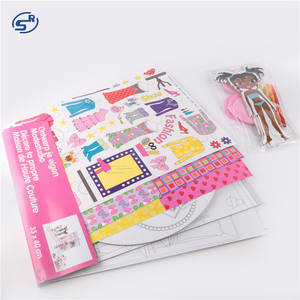 Hot Sale 3D Puzzle DIY Toy Educacional Cartoon Paper Toy para crianças exportadas - Product Image 1