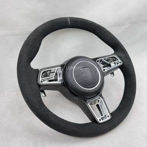 Volante deportivo para <span class=keywords><strong>Porsche</strong></span> Cayman 718 Cayman 982 <span class=keywords><strong>S</strong></span> GTS 4 GT4 RS Style <span class=keywords><strong>Edition</strong></span> 2013 A 2016 - Product Image 6