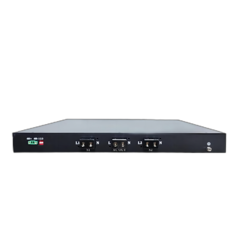 19 Inch Rack Mount Single Phase STS Static Transfer Switch 16a for Data ...