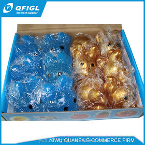 Balle anti-stress en TPR en forme d'animal - Rose/Or, certifiée CE, jeu aquatique amusant pour les enfants de 5 ans et plus - Product Image 2