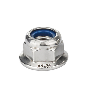 Pemasok Cina Mur Pengunci Sisipan Nilon Flens Heksagonal Baja Tahan Karat A2 A4 yang Dipoles dan Dipasifkan - Product Image 3