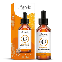 Sérum Visage Vitamine C Anti-Âge Éclaircissant Correcteur Taches Brunes Hydratant Soin de la Peau pour Femmes Marque Privée