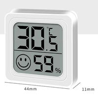 Mini LCD thermomètre numérique hygromètre intérieur température ambiante humidité mètre capteur jauge mesure domestique