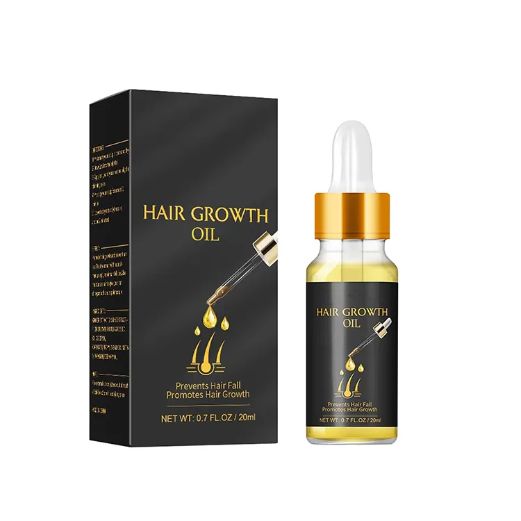 Wholesale Private Label 100% Natural Organic Serum Hair Growth Oil For Men And Women Hair Growth