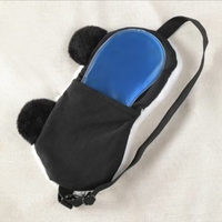 Masque de sommeil grenouille en peluche courte HS Fashion, le plus vendu, doux et moelleux, pour toutes les saisons, masque oculaire brodé, motif personnalisable, aiguille